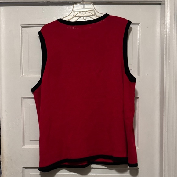 Merry Christmas Red Nutcracker Vest 3X - Picture 2 of 2